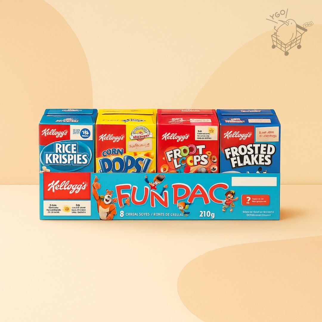 Kellogg’s 家樂氏 Fun Pack 穀片八入組 - 4 種經典口味