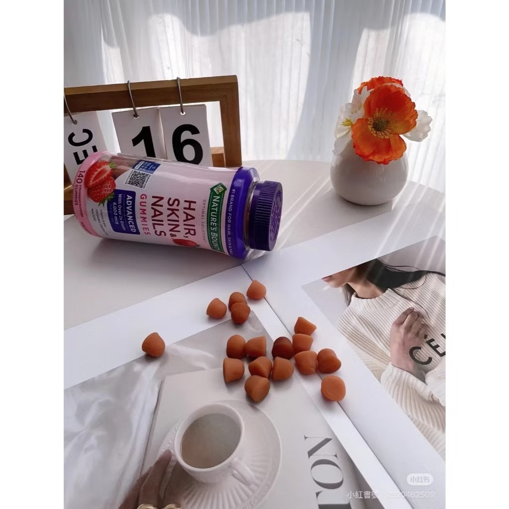 Nature’s Bounty │★強效版230顆★ 美國自然之寶 Nature’s Bounty 膠原蛋白生物素草莓 (最大包裝)