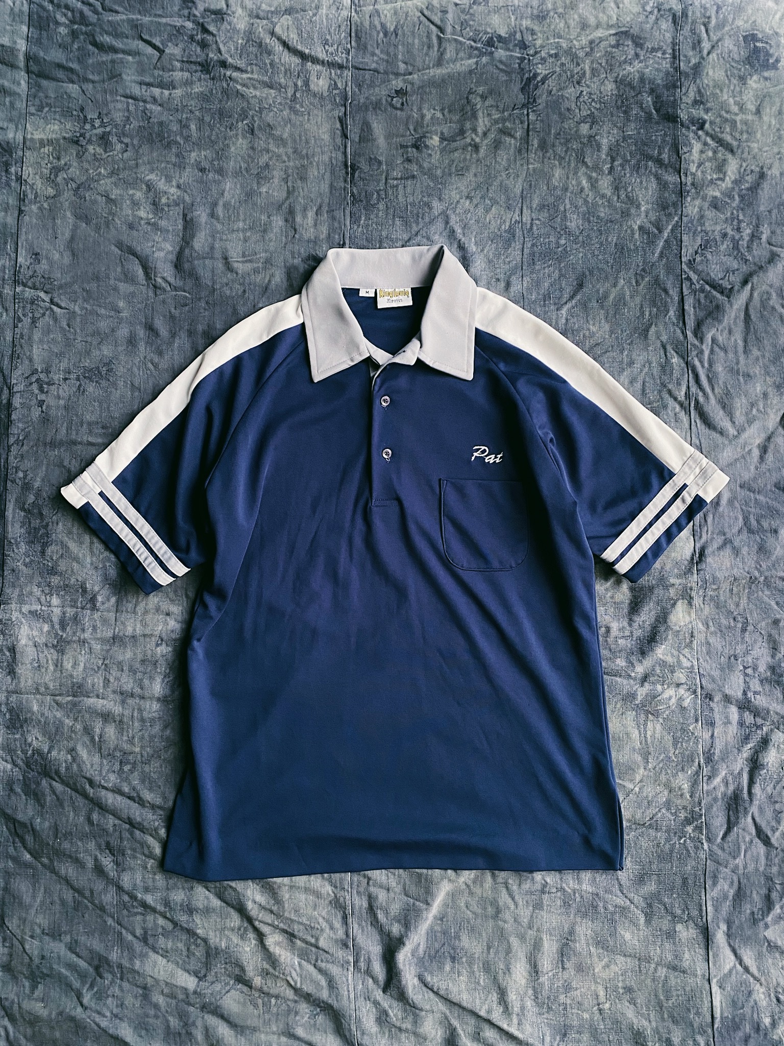 80s King Louie Bowling shirt “SHAKA”/80年代 美國老牌 保齡球襯衫