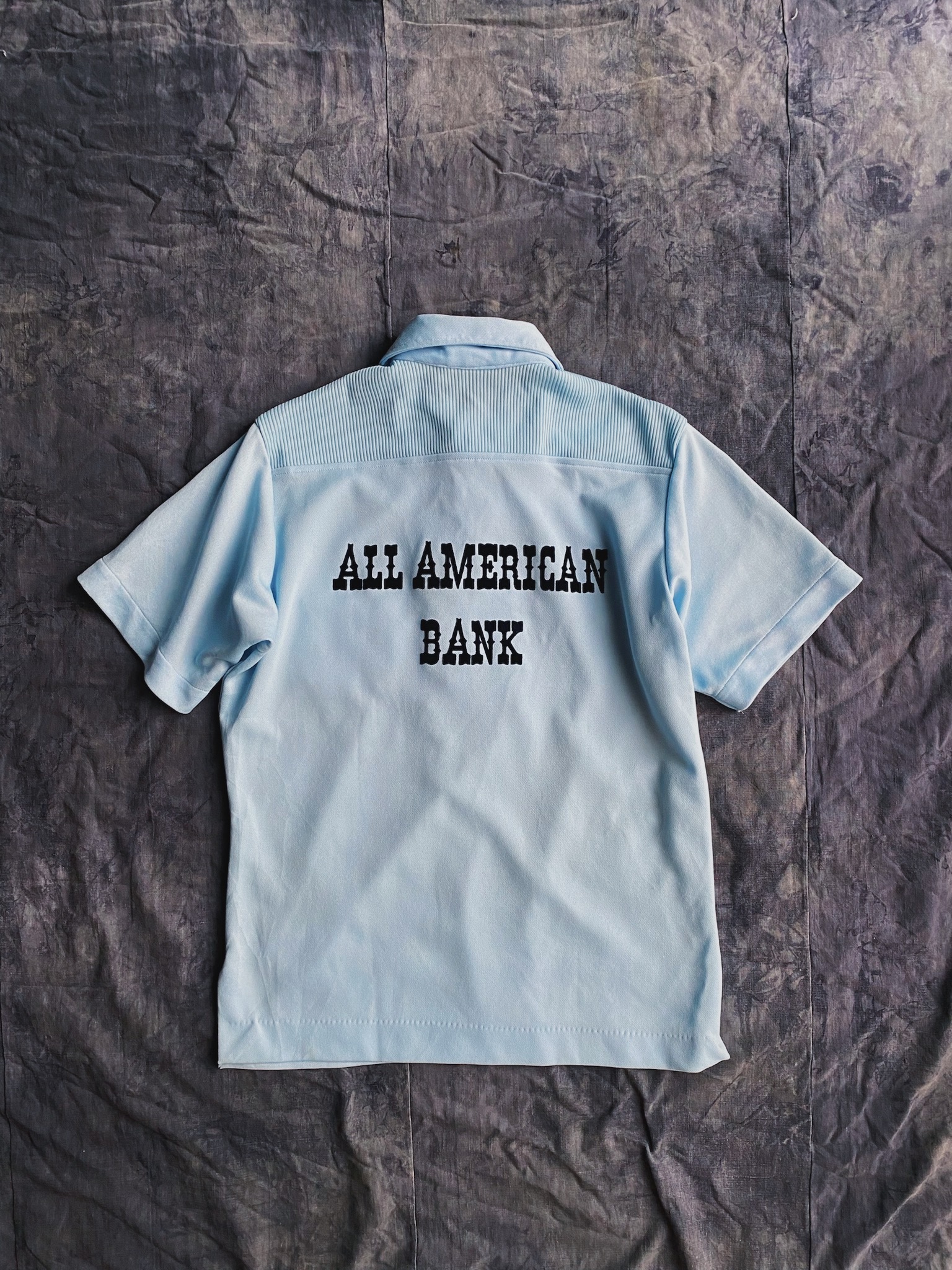 70s King Louie Bowling shirt“ALL AMERICAN BANK” / 70年代 美國保齡球襯衫