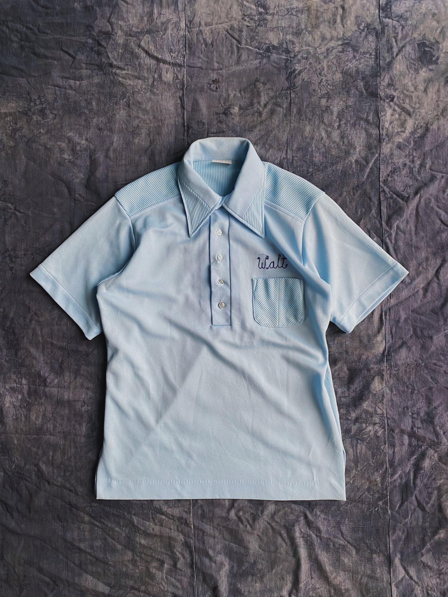 70s King Louie Bowling shirt“ALL AMERICAN BANK” / 70年代 美國保齡球襯衫