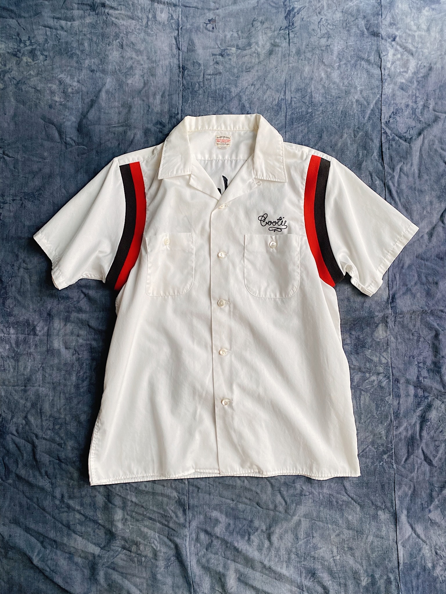 Vintage Bowling shirts “Midwest Savages”/ 日本製 保齡球襯衫