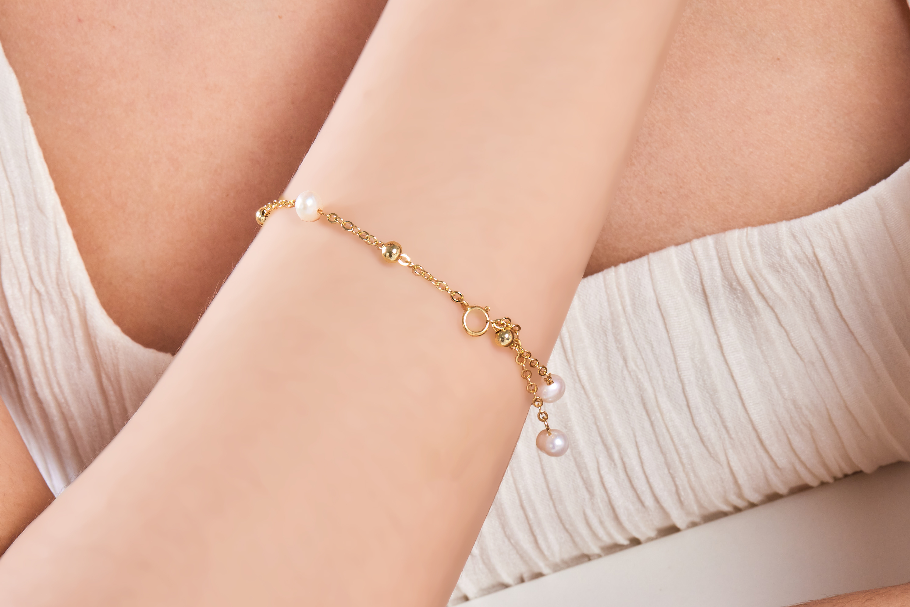 B599 | 14kgf淡水珍珠手鍊