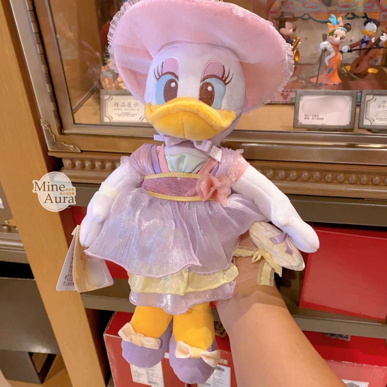 米奇和朋友們 遊園記系列 黛西 Daisy 娃娃 玩偶 -上海迪士尼樂園