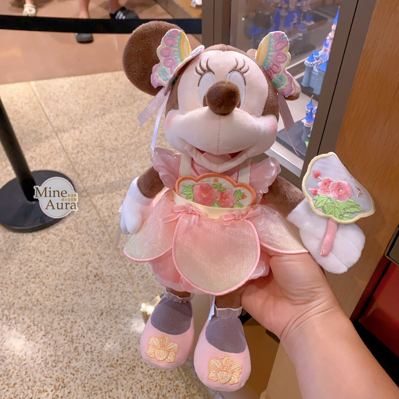 米奇和朋友們 遊園記系列 米妮 Minnie 娃娃 玩偶 -上海迪士尼樂園