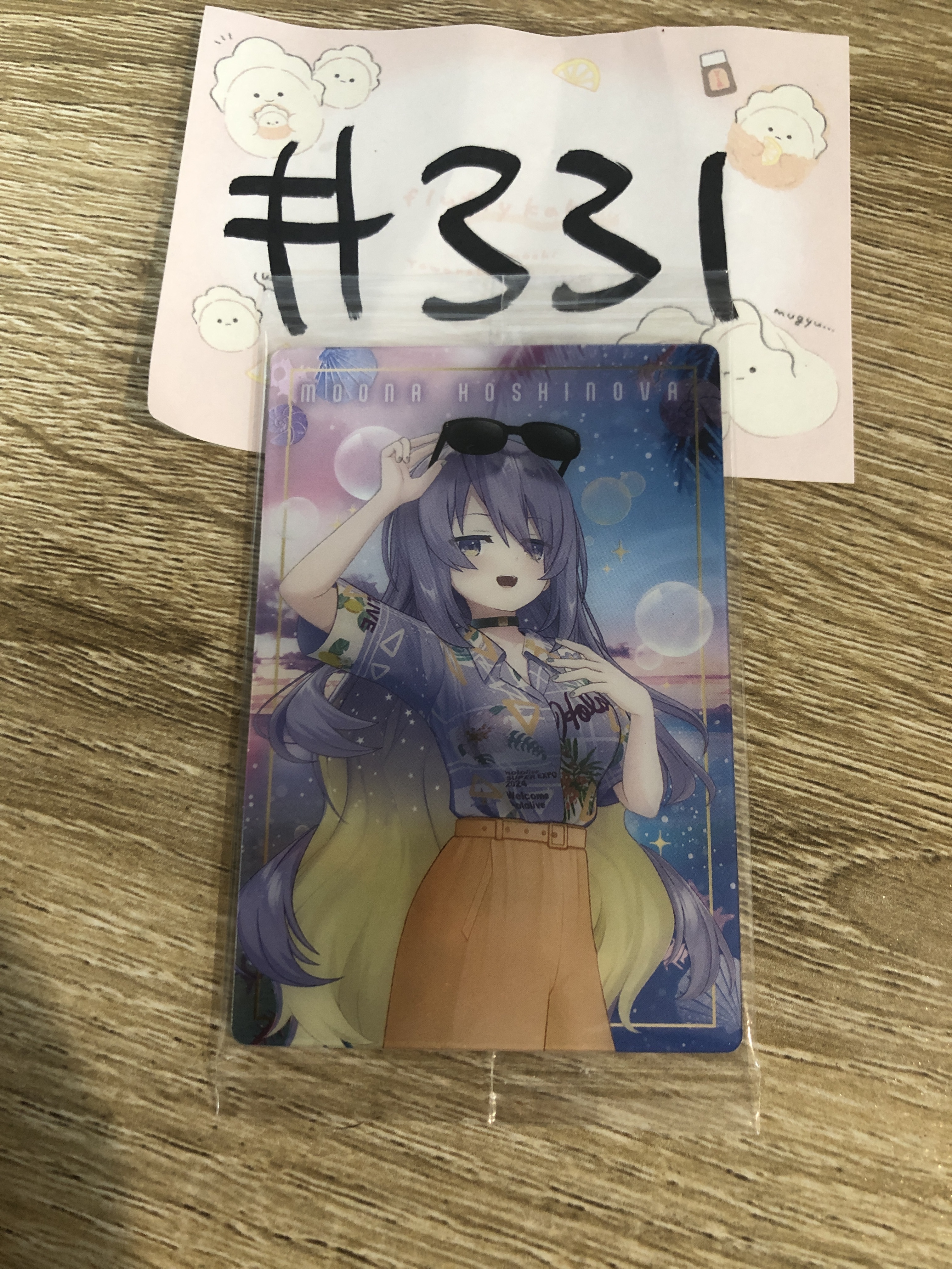 HOLOLIVE MOONA 小卡#331