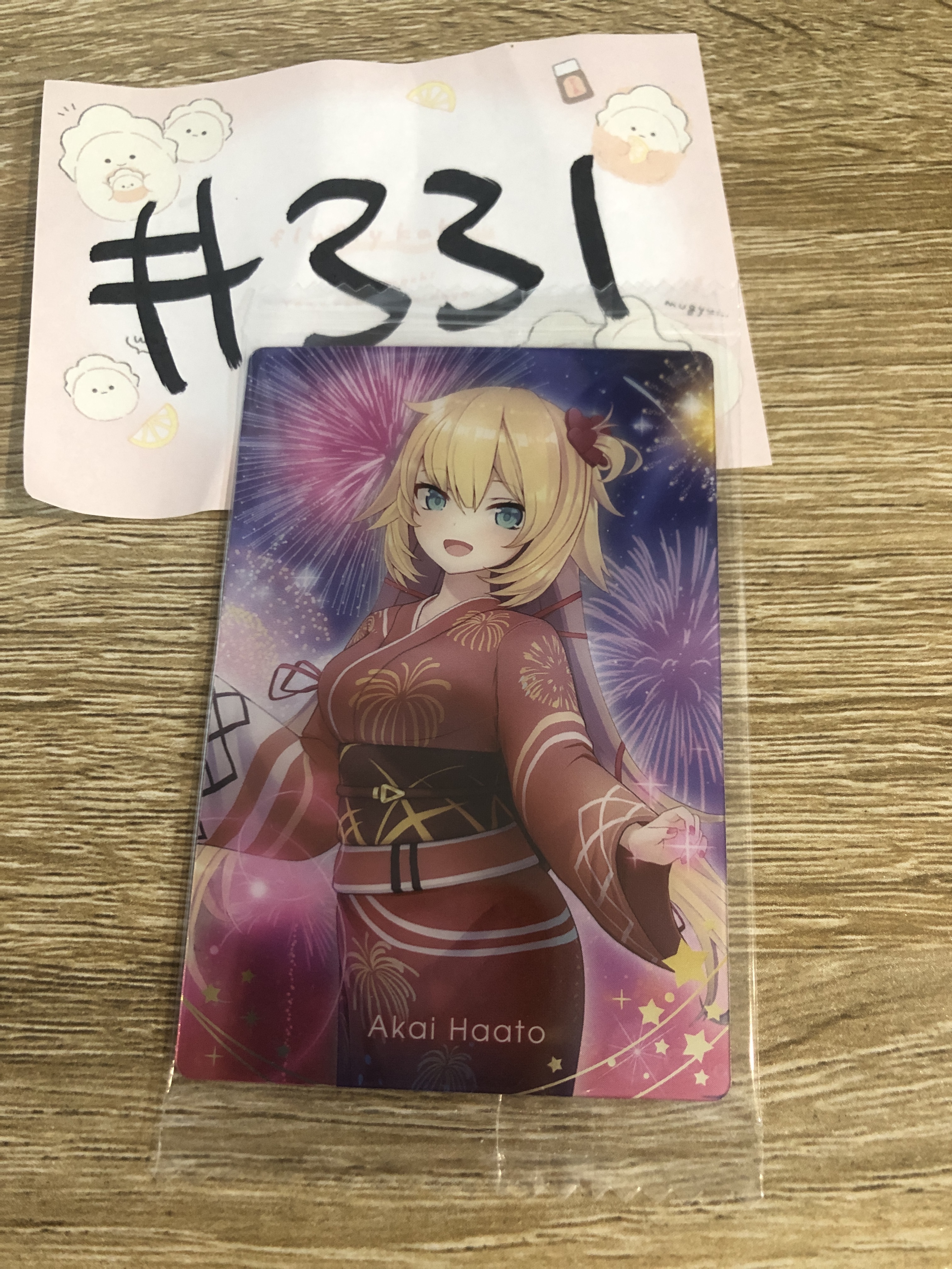 HOLOLIVE AKAI 小卡#331