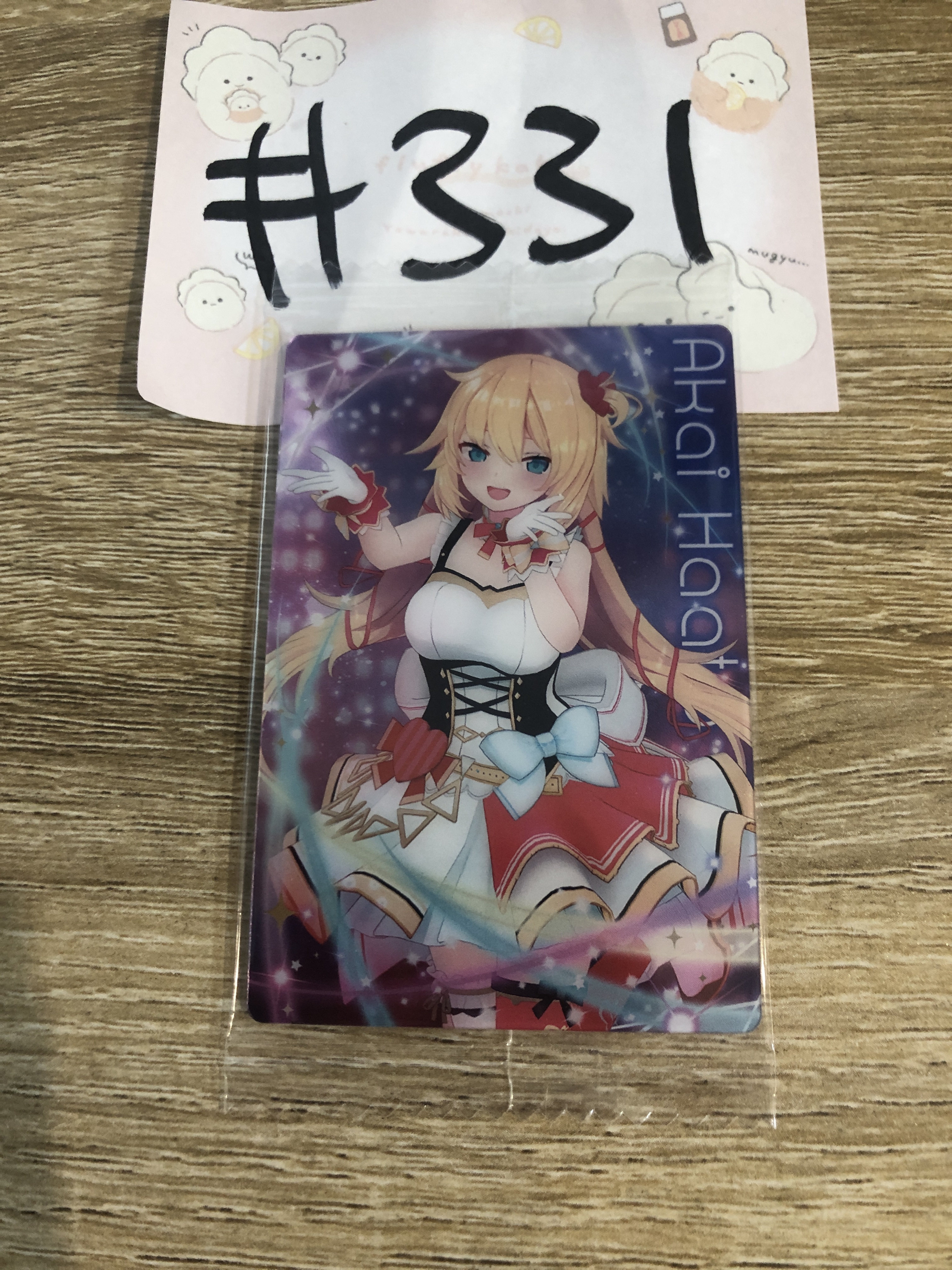 HOLOLIVE AKAI 小卡#331