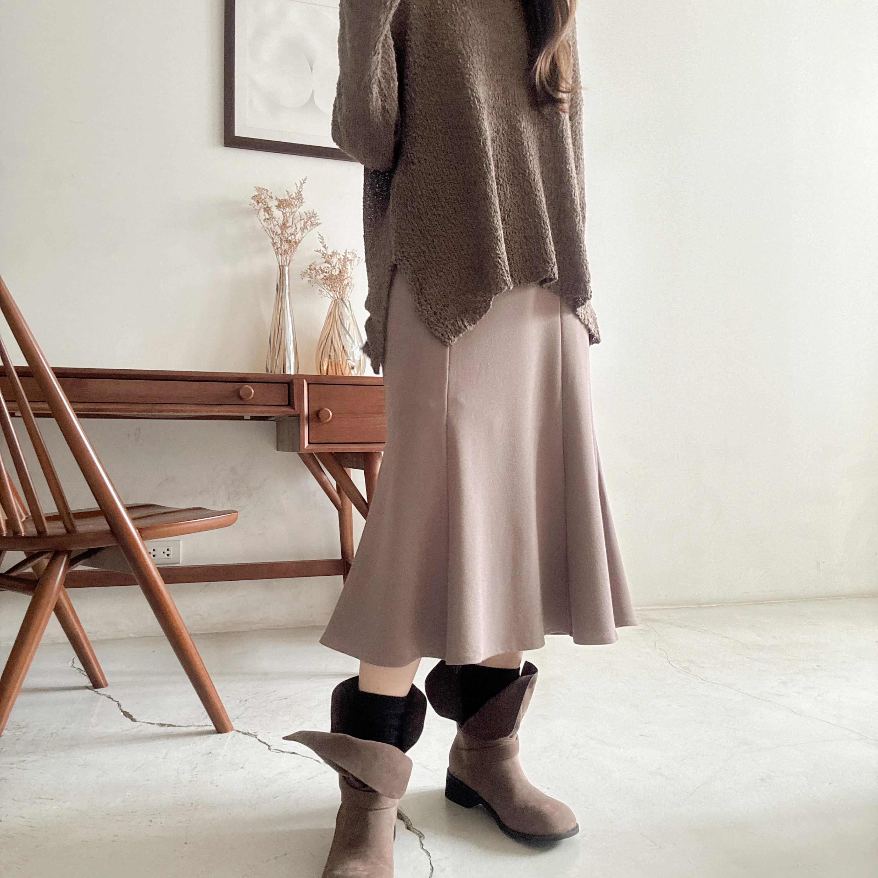 經典顯瘦魚尾裙