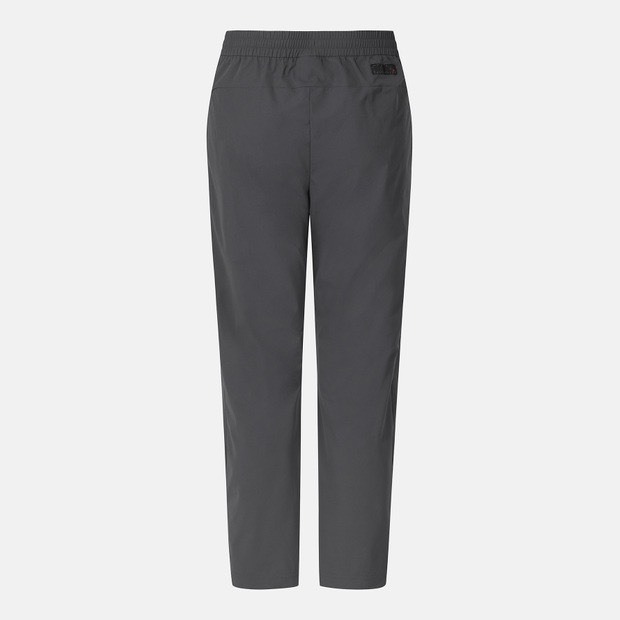 DESCENTE 迪桑特 經典 小LOGO 機能長褲 鐵灰色