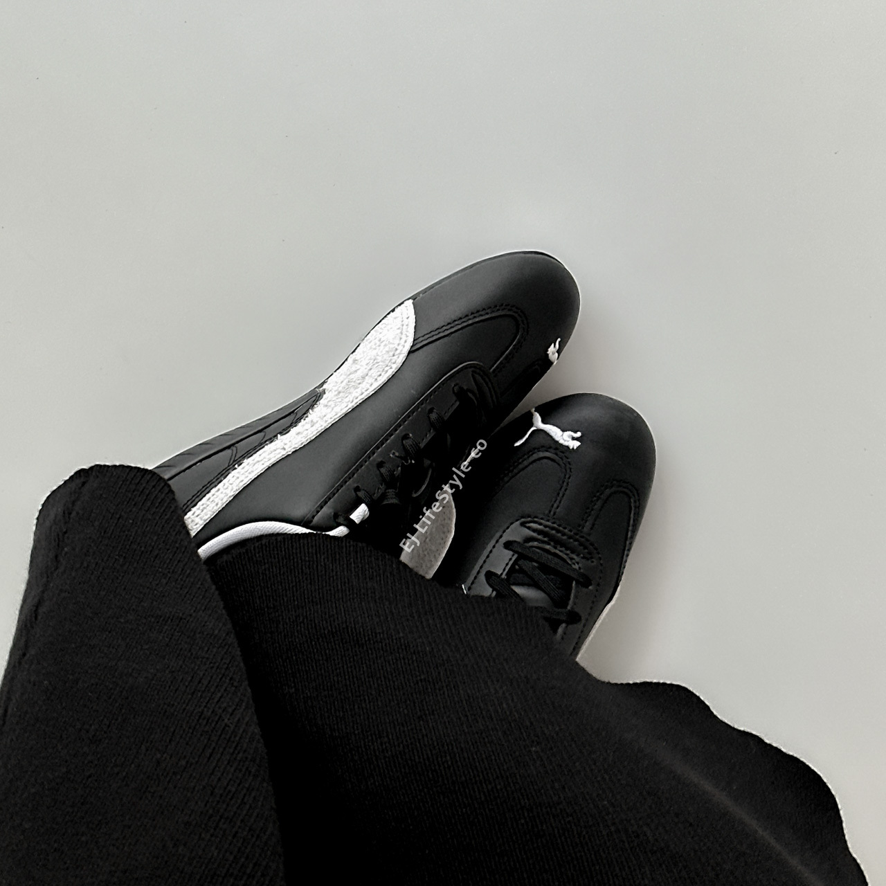 PUMA SPEEDCAT LEATHER 黑奶油 米灰 仿皮革 麂皮 賽車鞋 復古 男女鞋 403175-02 / 調貨