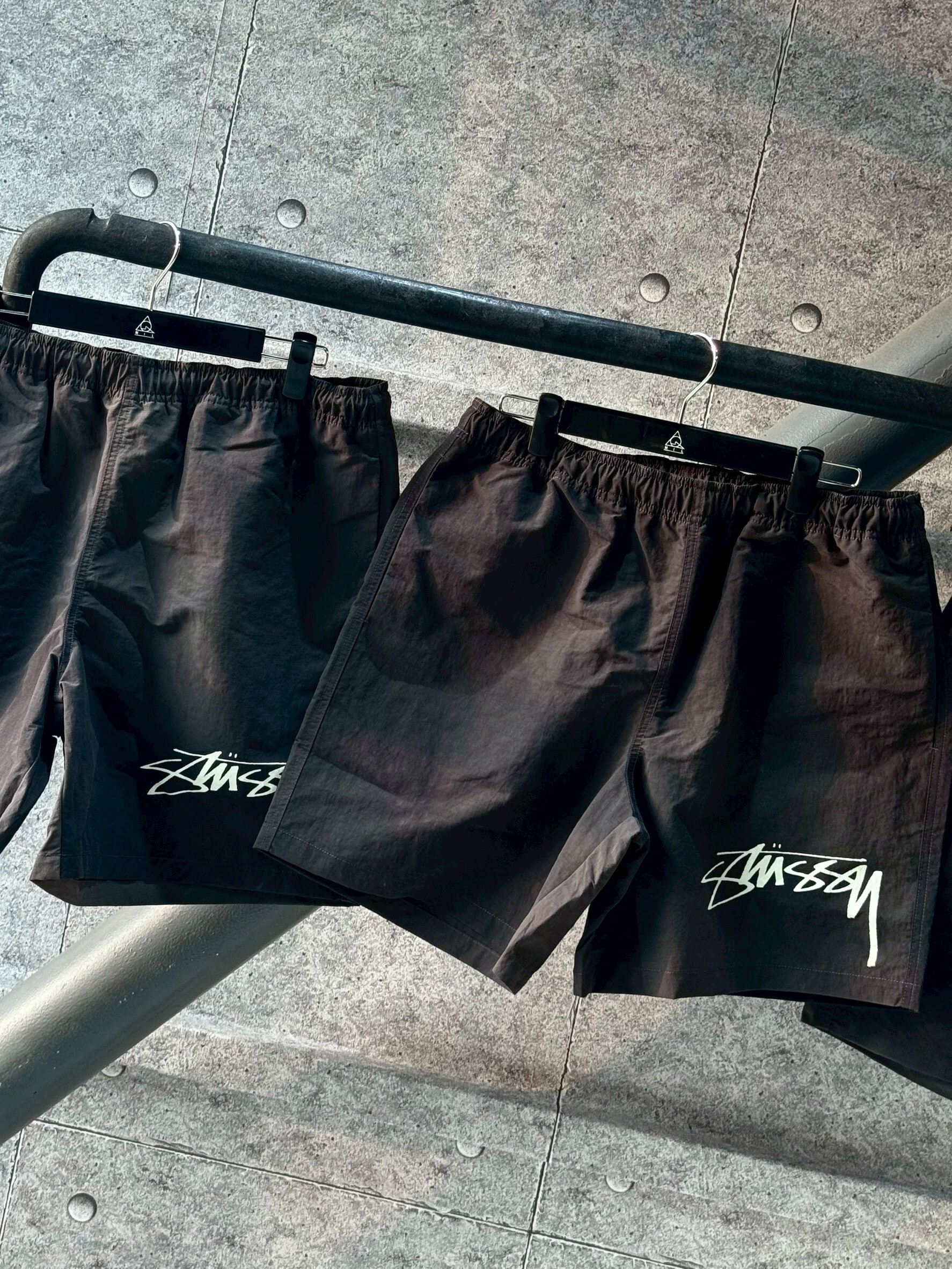 STUSSY WAVE DYE SHORTS 渲染水洗 抽繩短褲