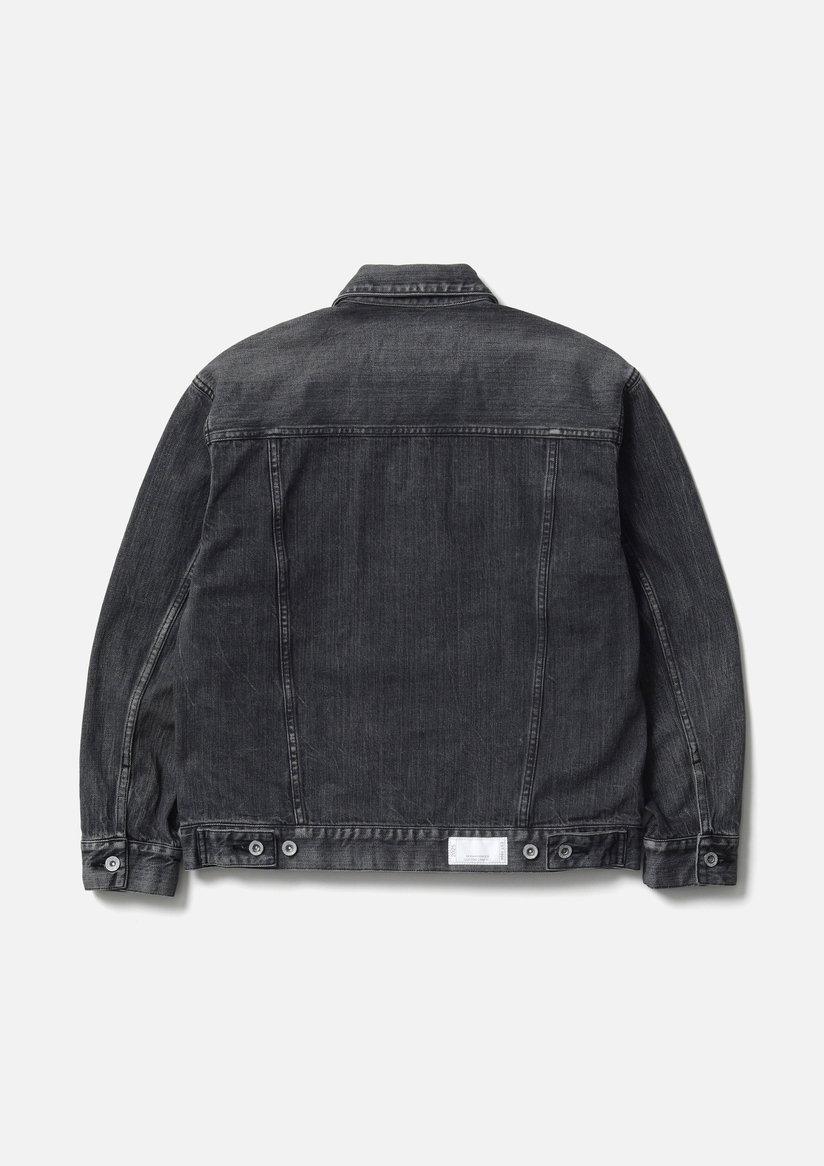 『代購商品』2025AW NEIGHBORHOOD NBHD WASHED BLACK DENIM TYPE-4 JACKET 外套 252XBNH-JKM03