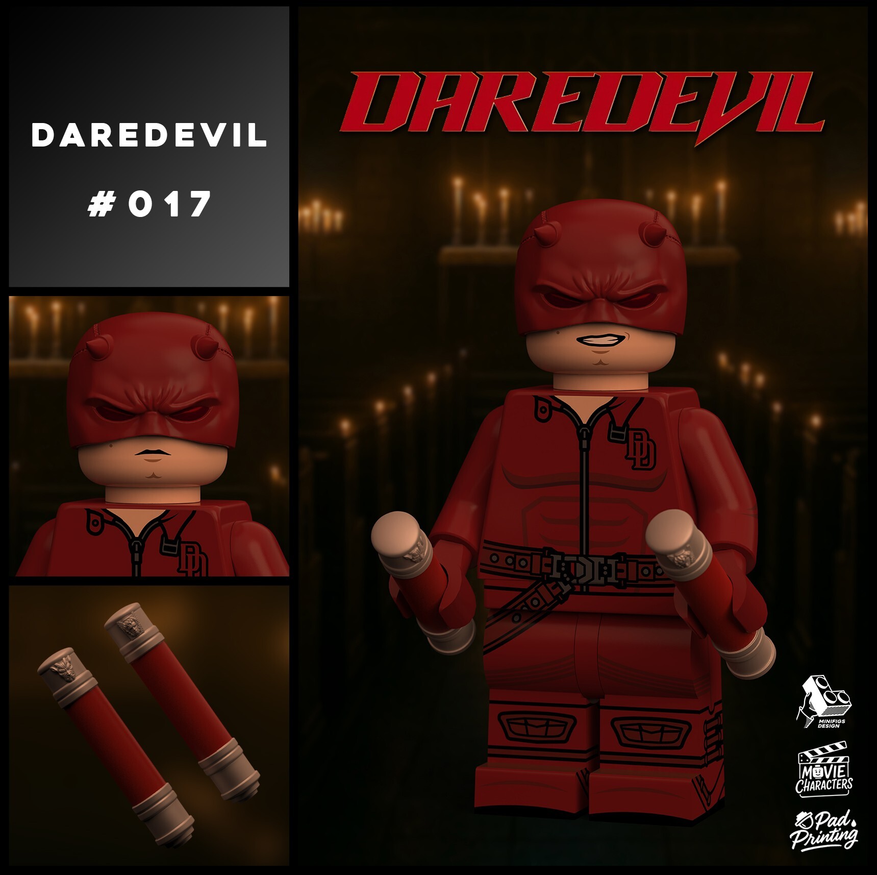 [Lok][Preorder] Daredevil (2003) [PADprinted]