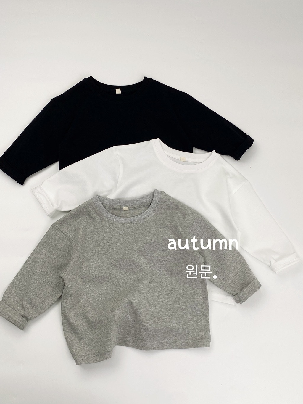 包色極簡素面TEE  ⸝  ꒱    ＊薄款