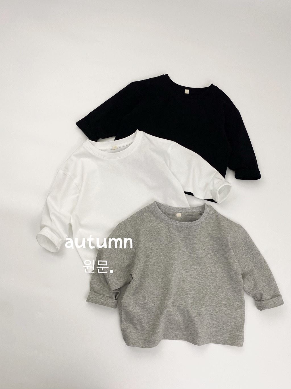 包色極簡素面TEE  ⸝  ꒱    ＊薄款