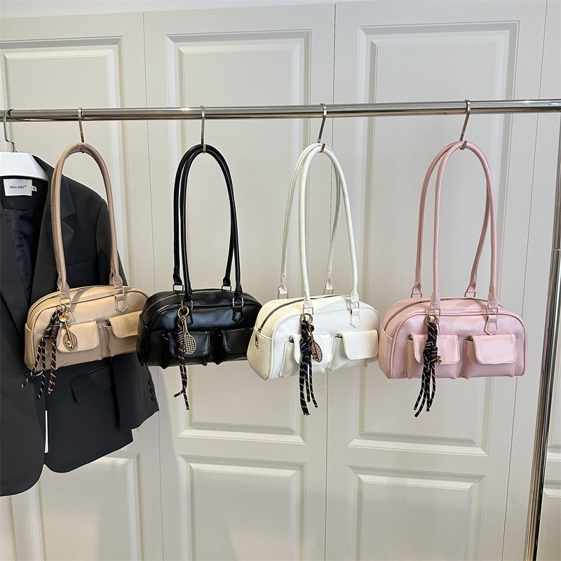 Vintage Commuter Shoulder & Handheld Underarm Bag