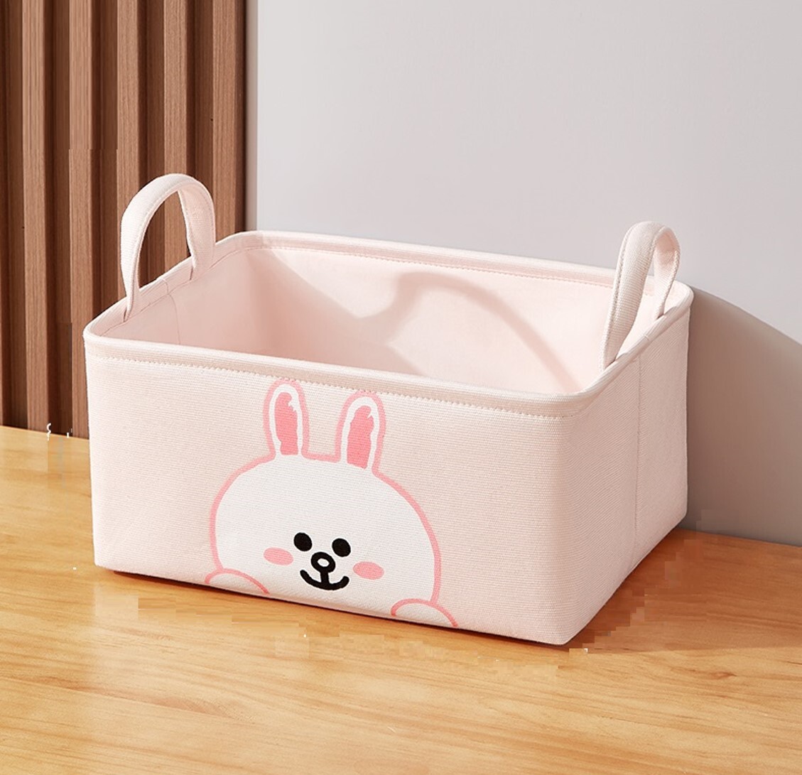LINE FRIENDS| 摺疊收納籃 | 儲物籃-Cony