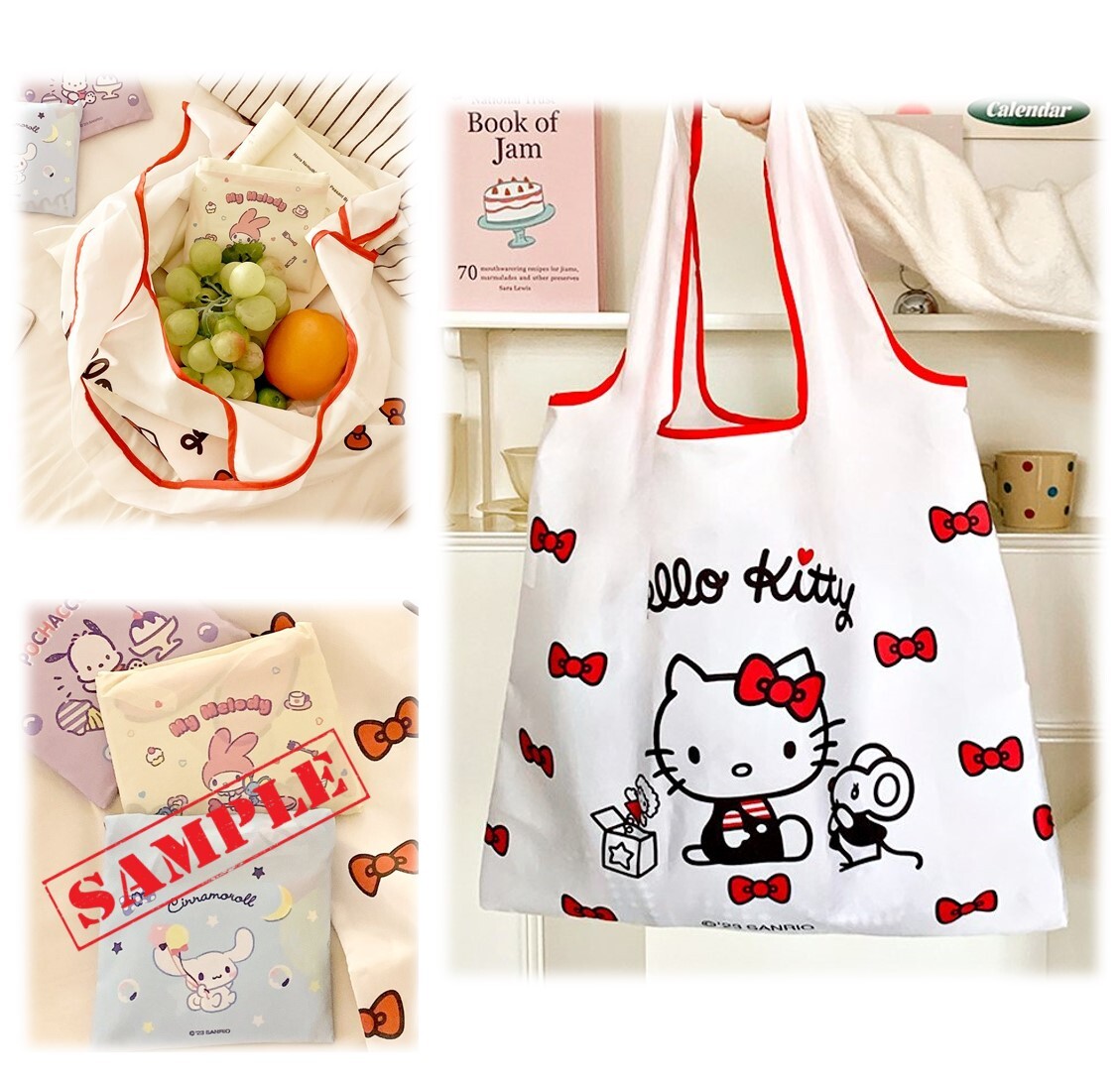 Hello Kitty  Sanrio |折疊環保袋 大容量購物袋