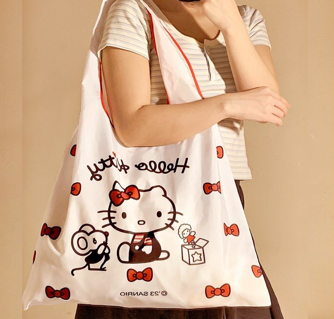 Hello Kitty  Sanrio |折疊環保袋 大容量購物袋