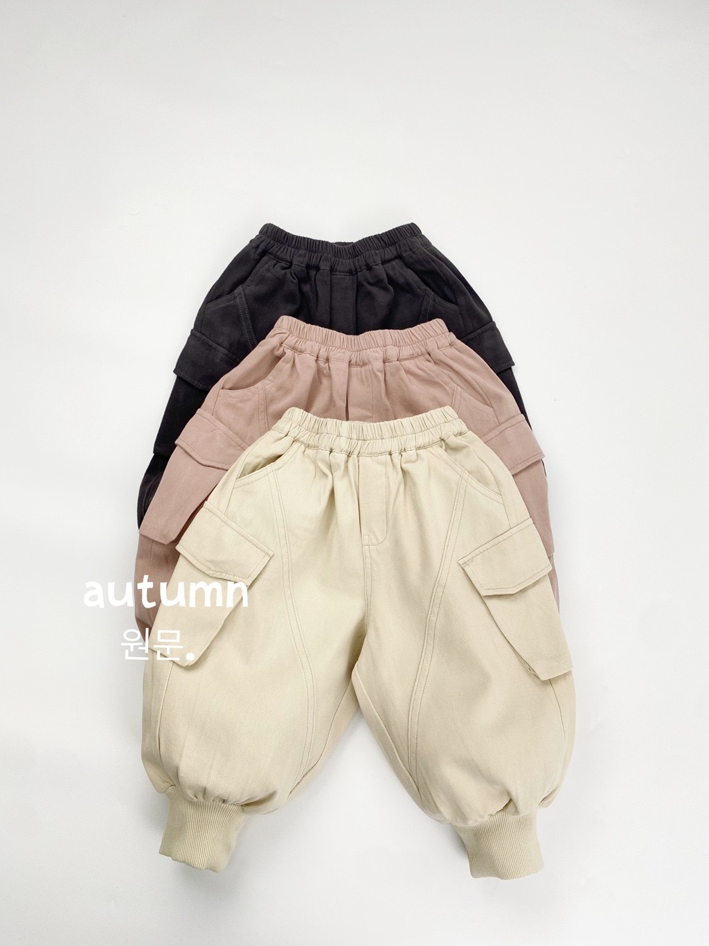 現貨｜120粉 包色‧𓂃꙳韓版寬鬆工裝褲子  ꒱    ＊薄款