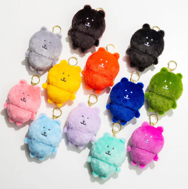 現貨-日本正版 長野熊 自嘲熊 Jokebear 彩色熊 十二色熊 公仔吊飾