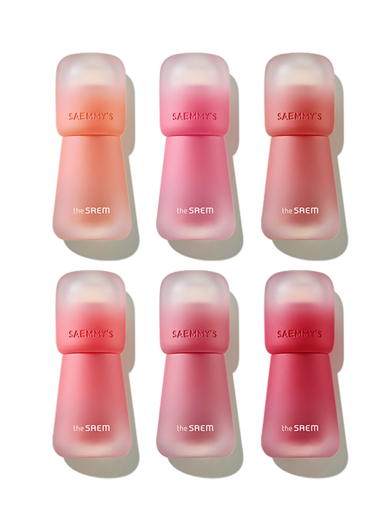 THE SAEM 柔霧奶蓋絲絨唇釉【6款色號】