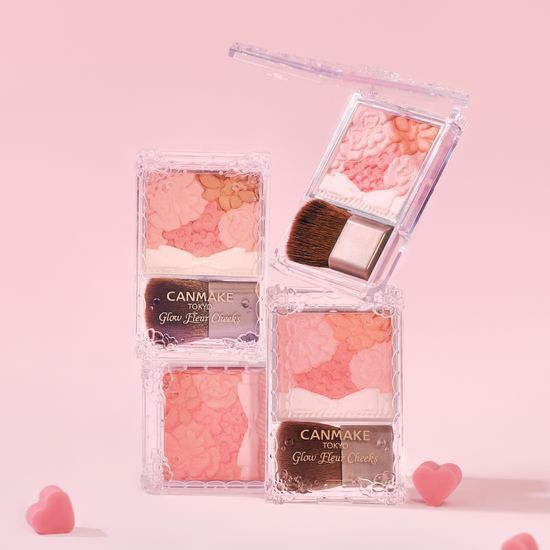 Canmake 花漾蜜粉腮紅【4款色號】