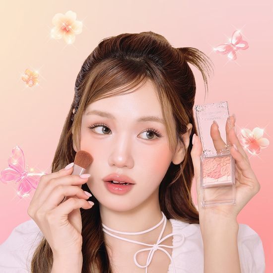 Canmake 花漾蜜粉腮紅【4款色號】