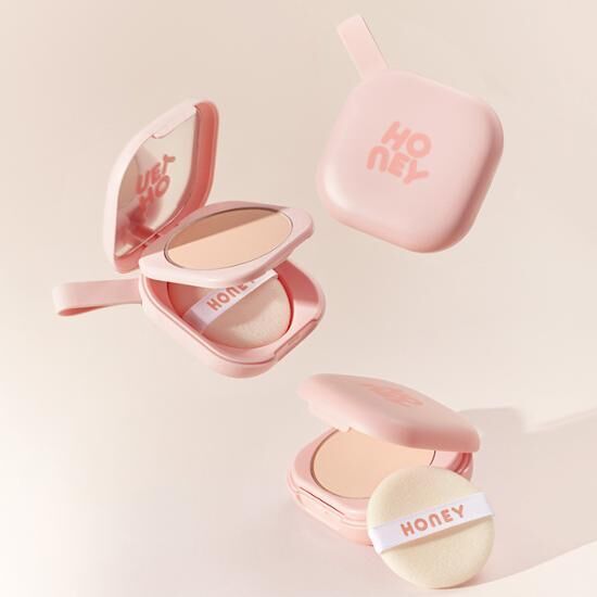 IPKN NU'EST 蜂蜜控油蜜粉餅 (粉色)【2款色號】