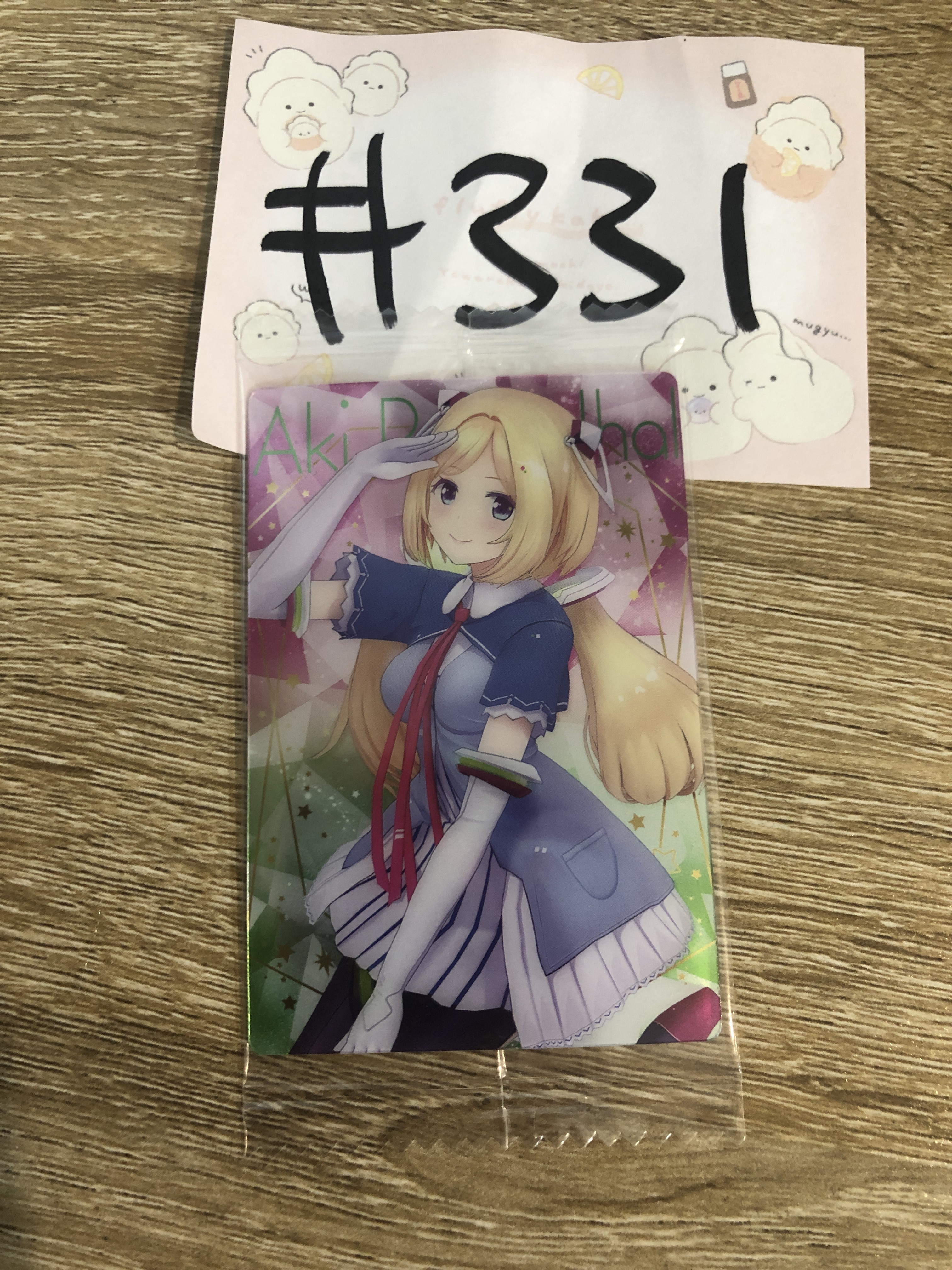 HOLOLIVE AKI  小卡#331