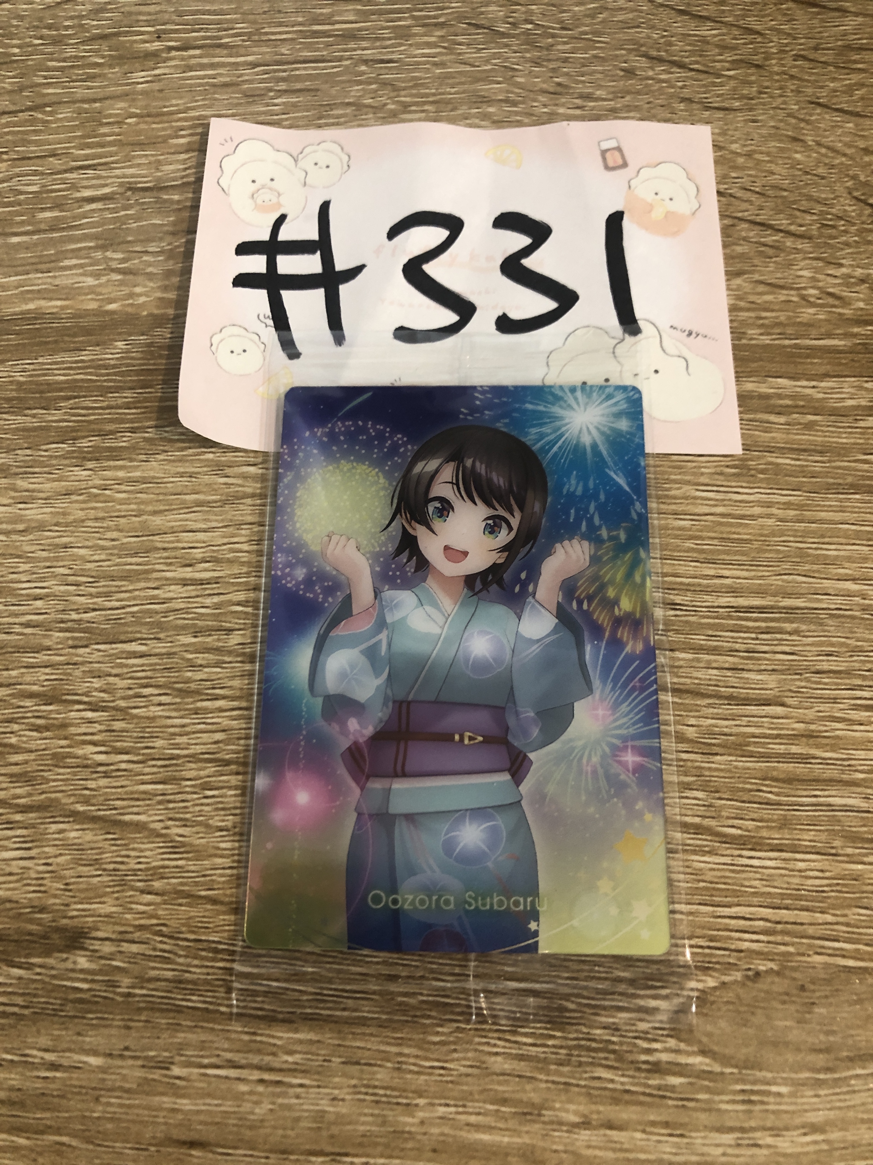 HOLOLIVE SUBARU  小卡 #331