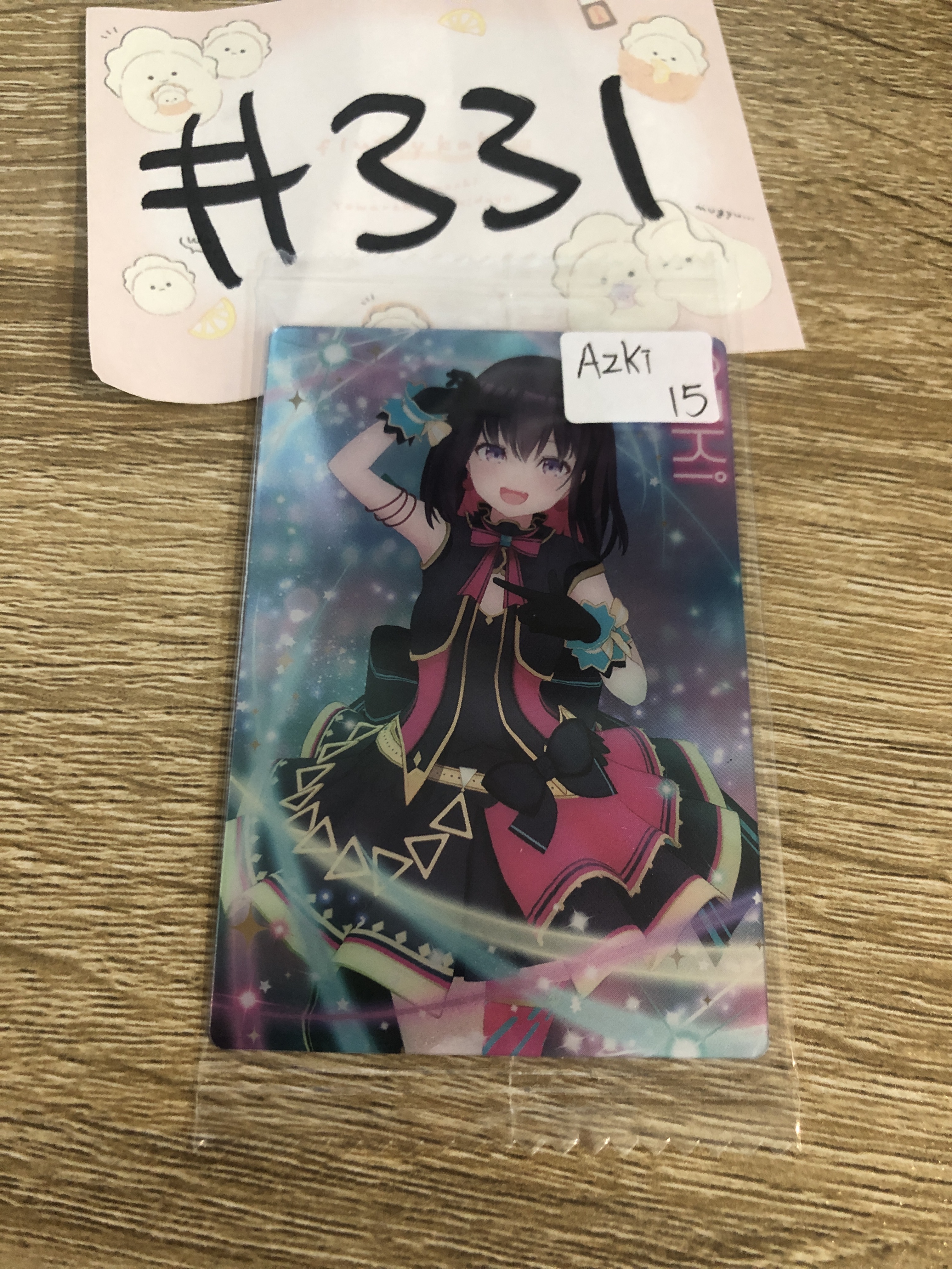 HOLOLIVE AZKI 小卡  #331