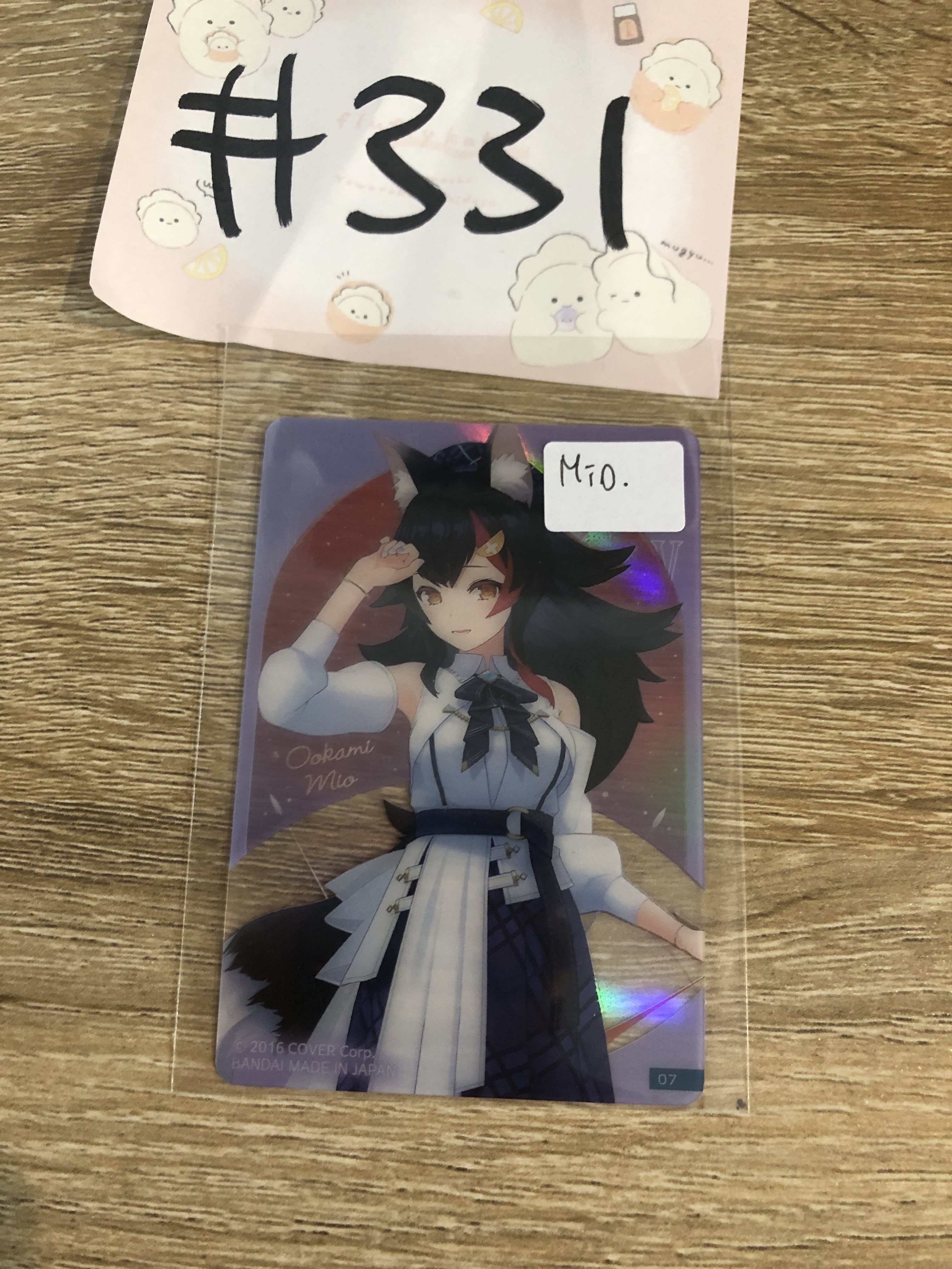 HOLOLIVE MIO 小卡  #331