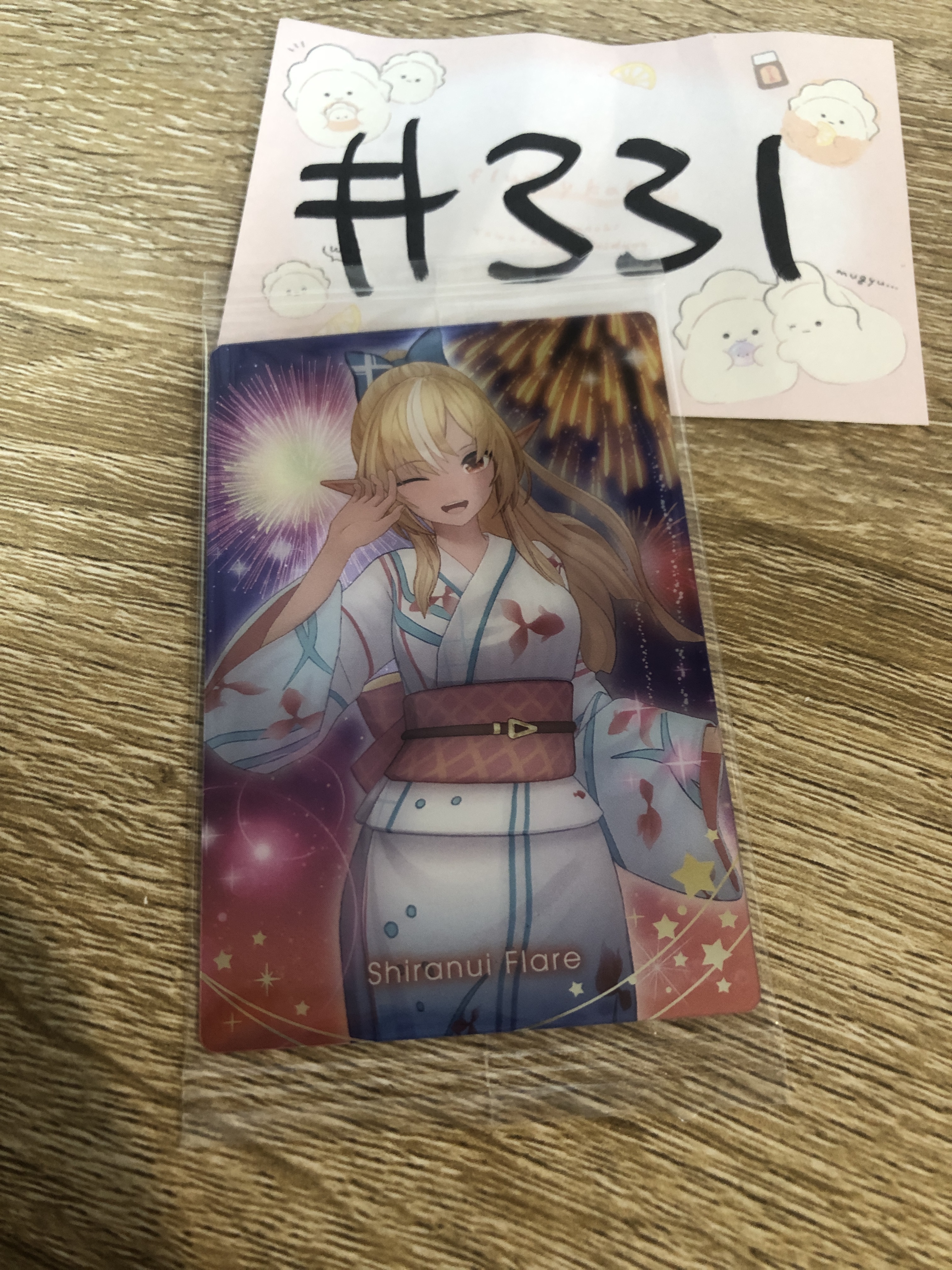 HOLOLIVE 不知火 FLARE 小卡  #331