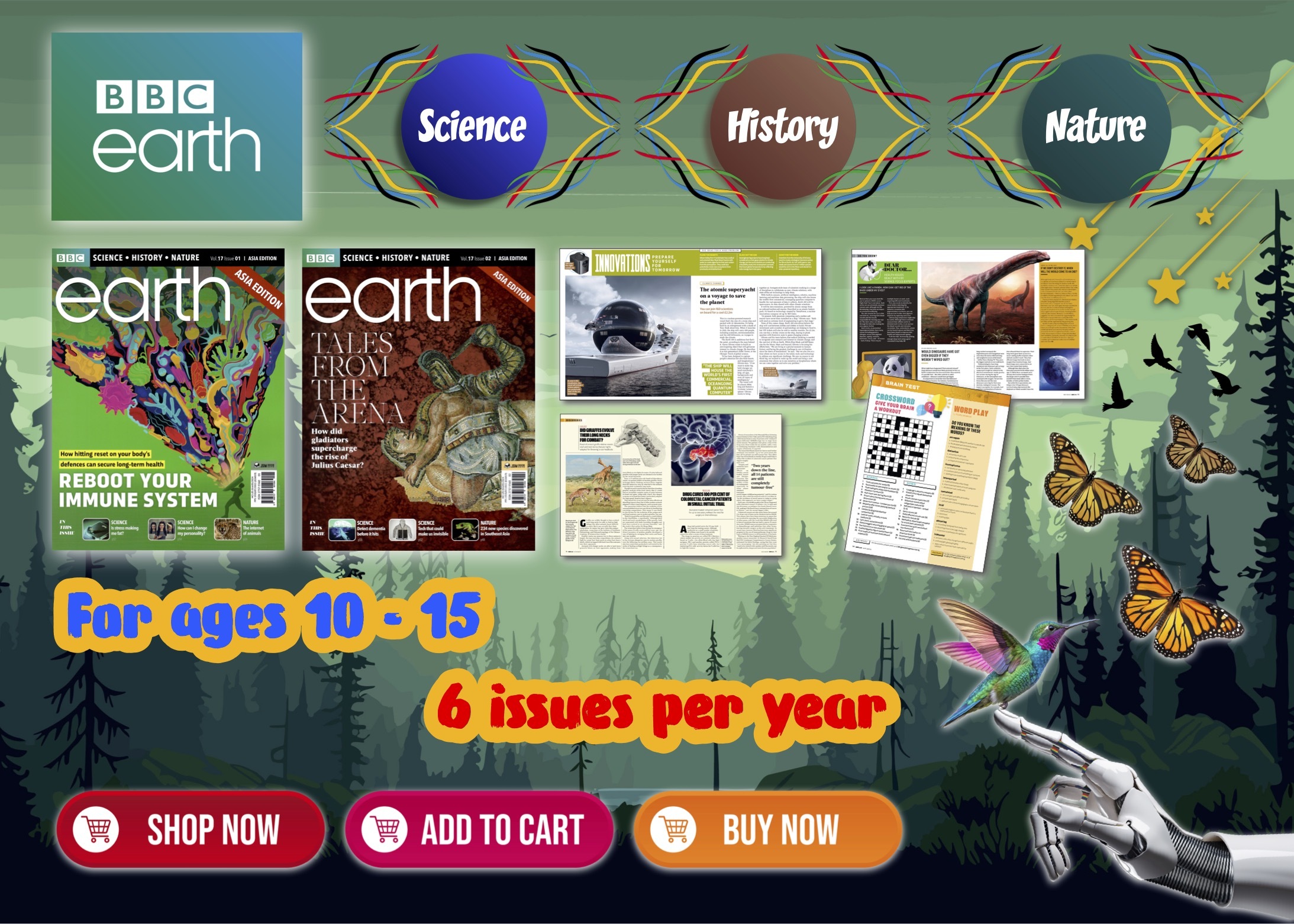 BBC Earth 2025 - 2026 (6 issues)