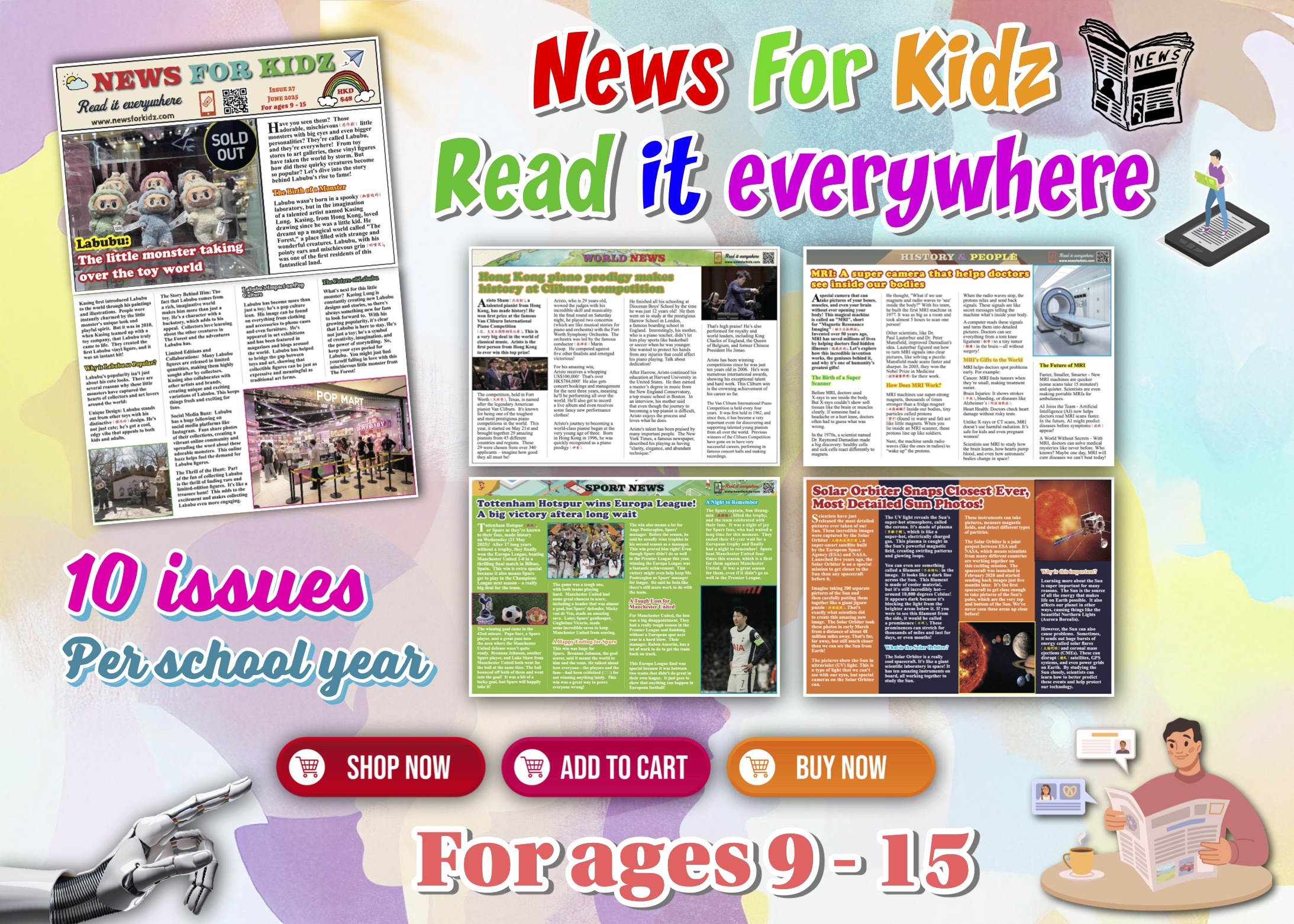 News For Kidz (10 issues)