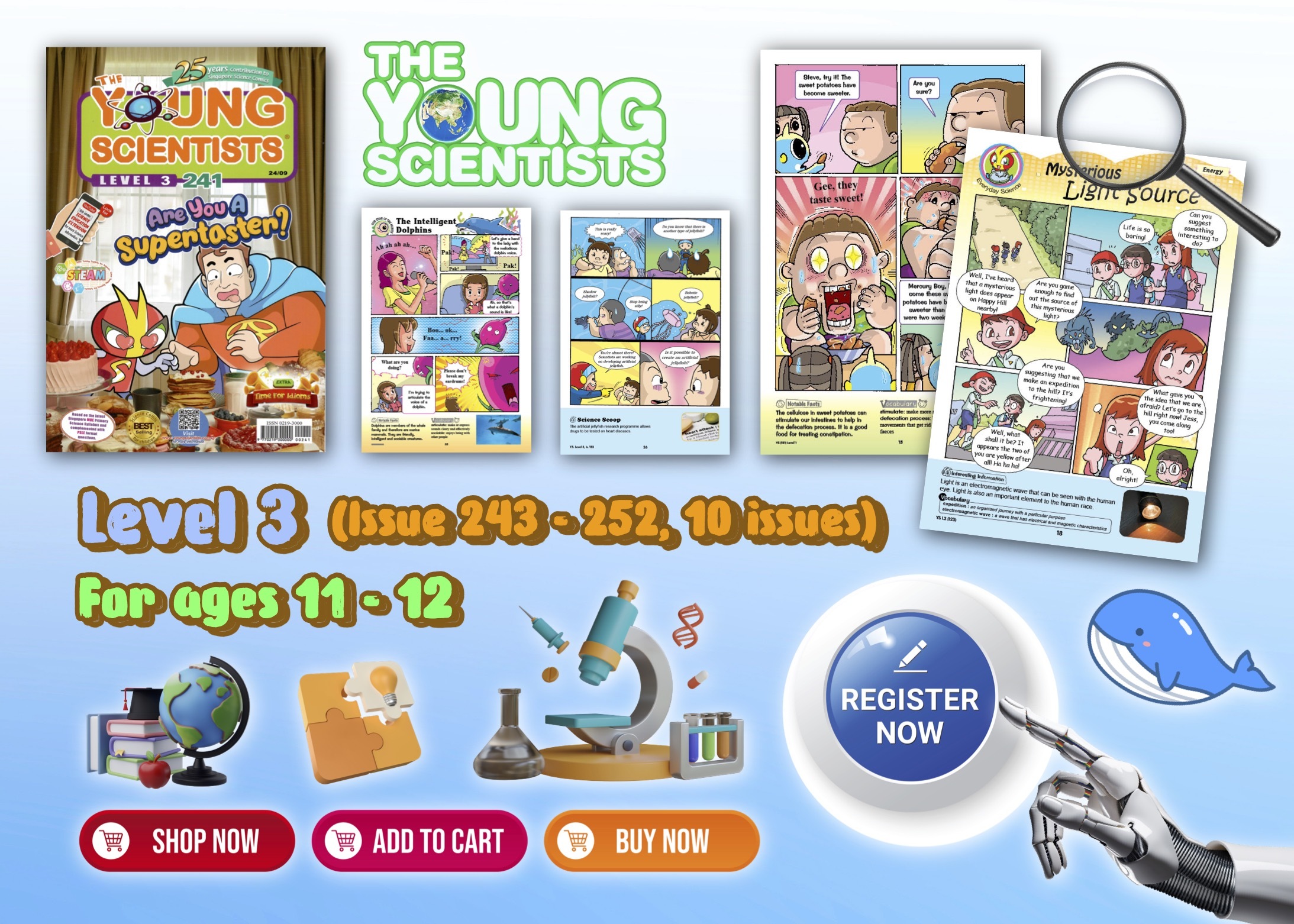 The Young Scientists Level 3 (243 - 252期)