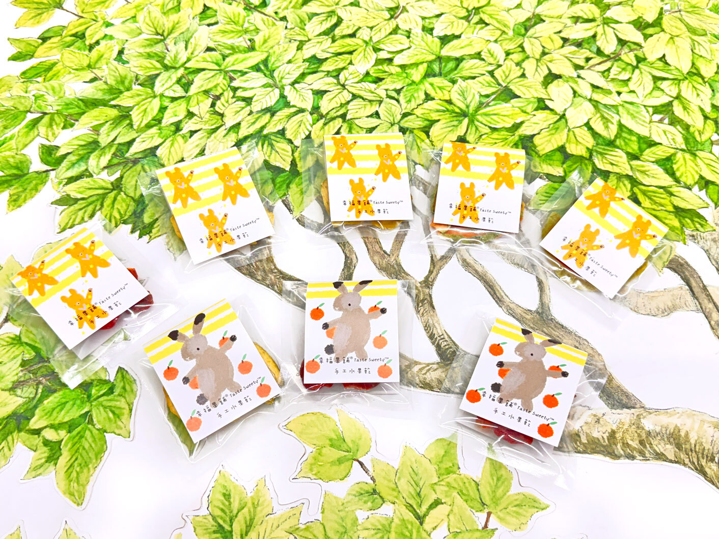 樂舞兔小果乾-可愛包