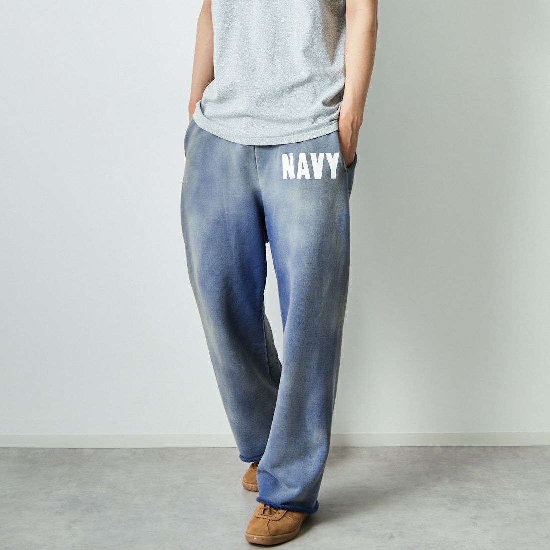 9/1 RE-STOCK: BOWWOW 2025 US NAVY SWEAT PANTS - PRE ORDER ITEM (預訂中)