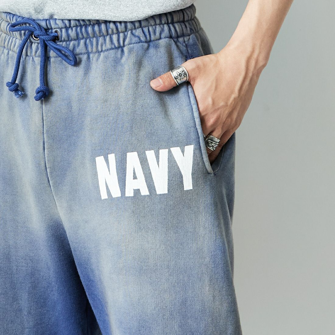 9/1 RE-STOCK: BOWWOW 2025 US NAVY SWEAT PANTS - PRE ORDER ITEM (預訂中)