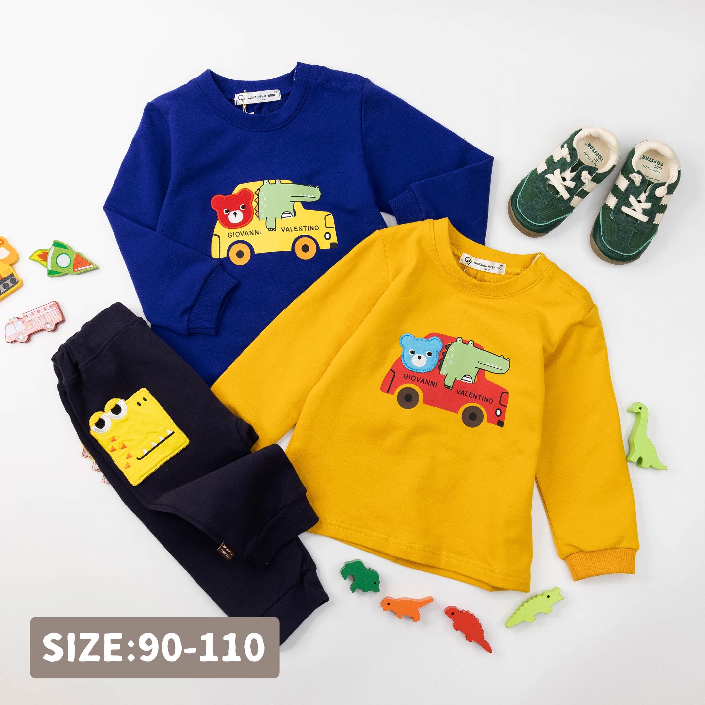 范侖鐵諾【32546】鱷魚開車立體背鰭造型上衣＊二色