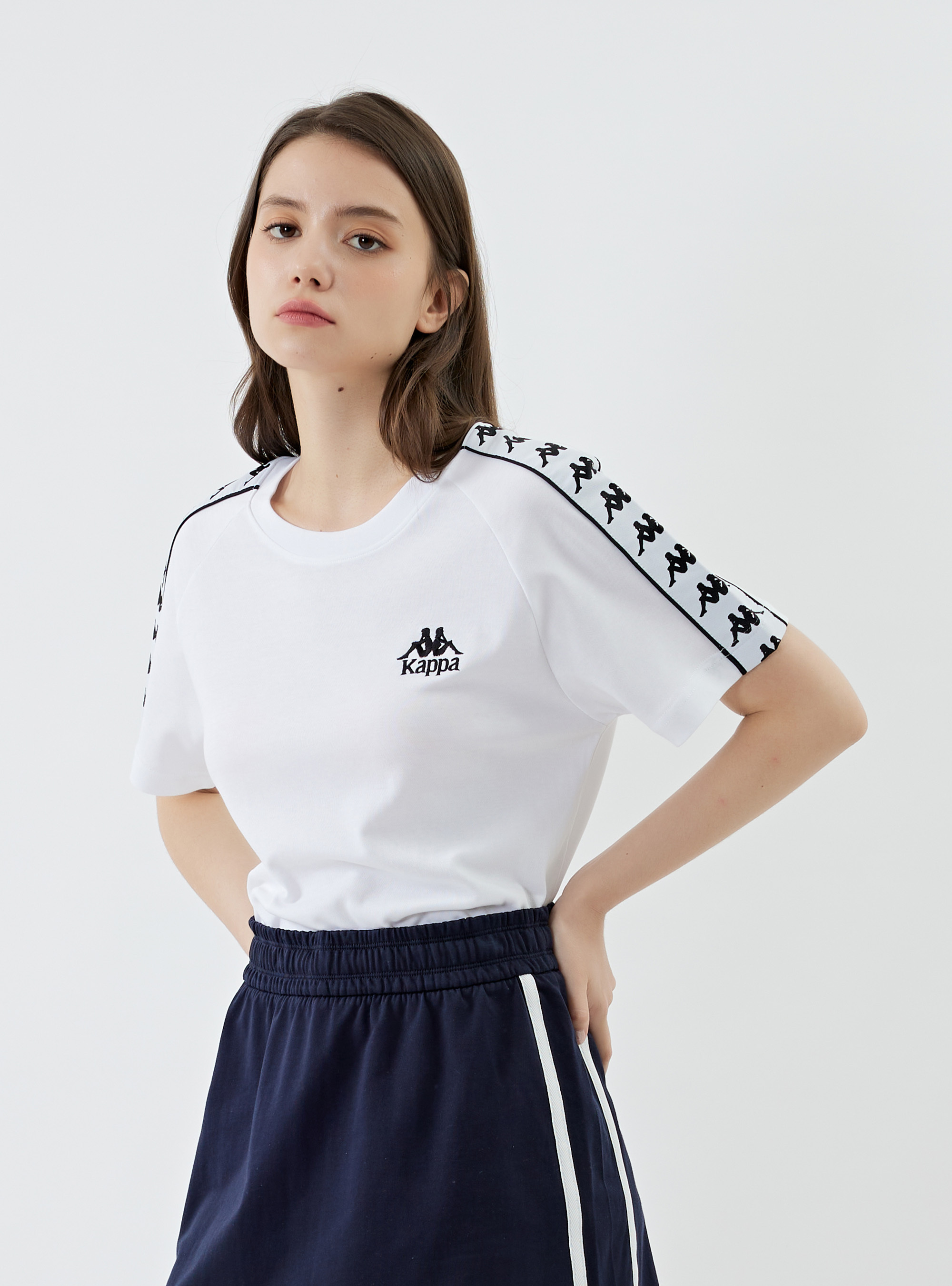 男女適穿 BANDA串標圓領T-Shirt