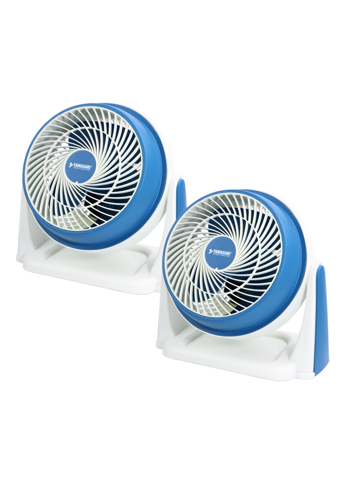 【二入組】山崎9吋強力渦旋氣流循環扇｜SK-F9