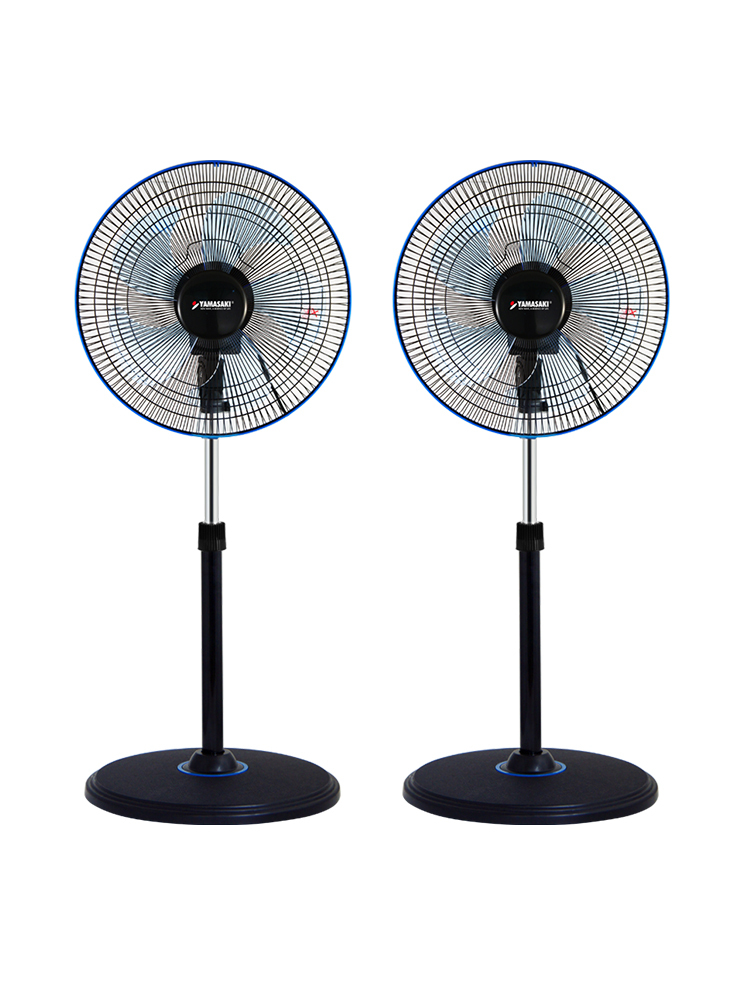 【二入組】山崎14吋外旋360度立體3D循環扇｜SK-1485S