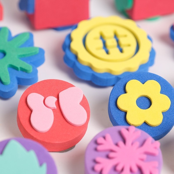 【mamayo】印章工具20件組(手指膏/顏料專用)