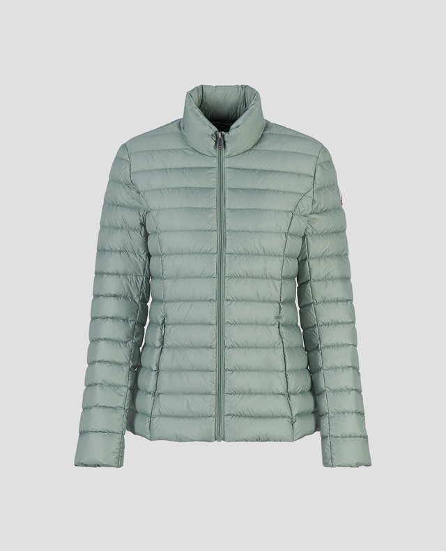 【JOTT】CHA經典款立領羽絨外套(湖綠)