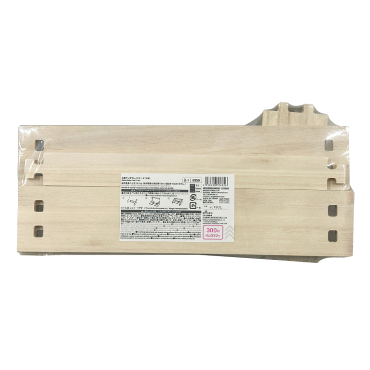 木製三層展示架/29.3×14.2×17.5cm