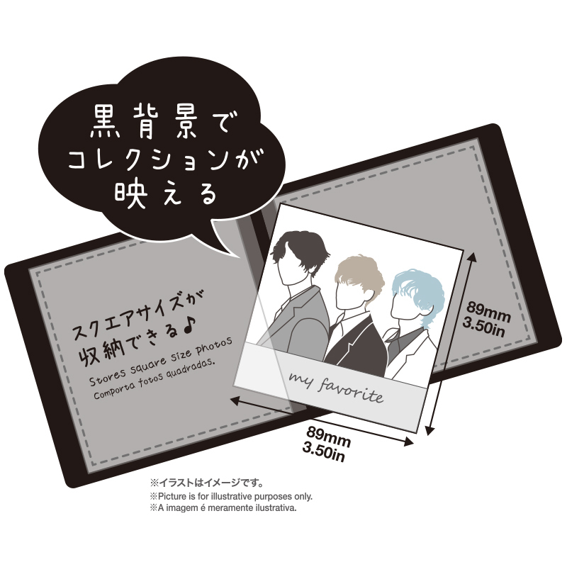 方形迷你型相簿/24格 2冊入