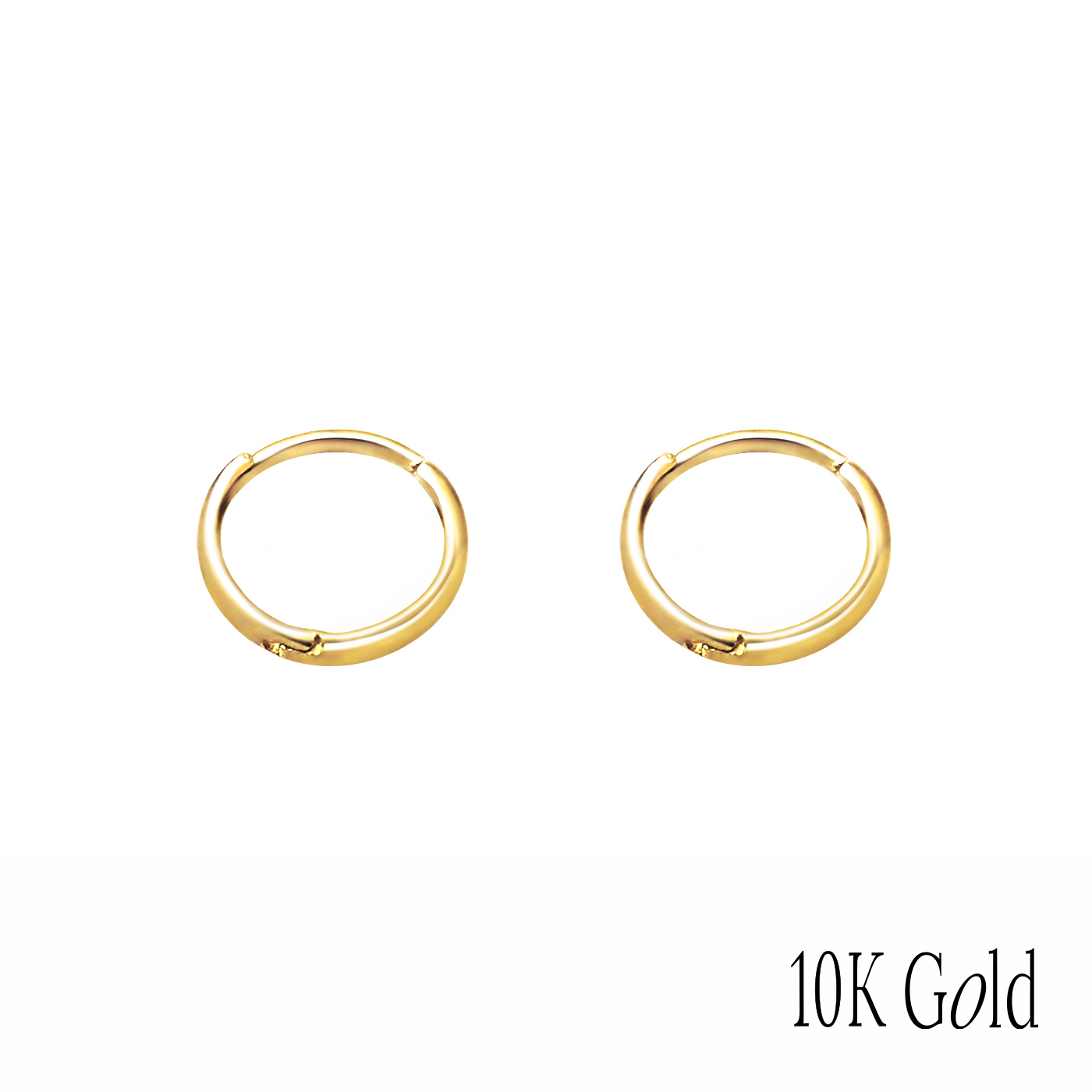 10K純金,K金飾品,圈圈耳環,精品耳環